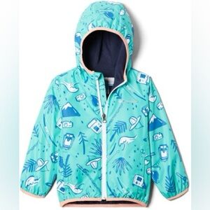Columbia mini pixel grabber windbreaker jacket boys 6-12 months